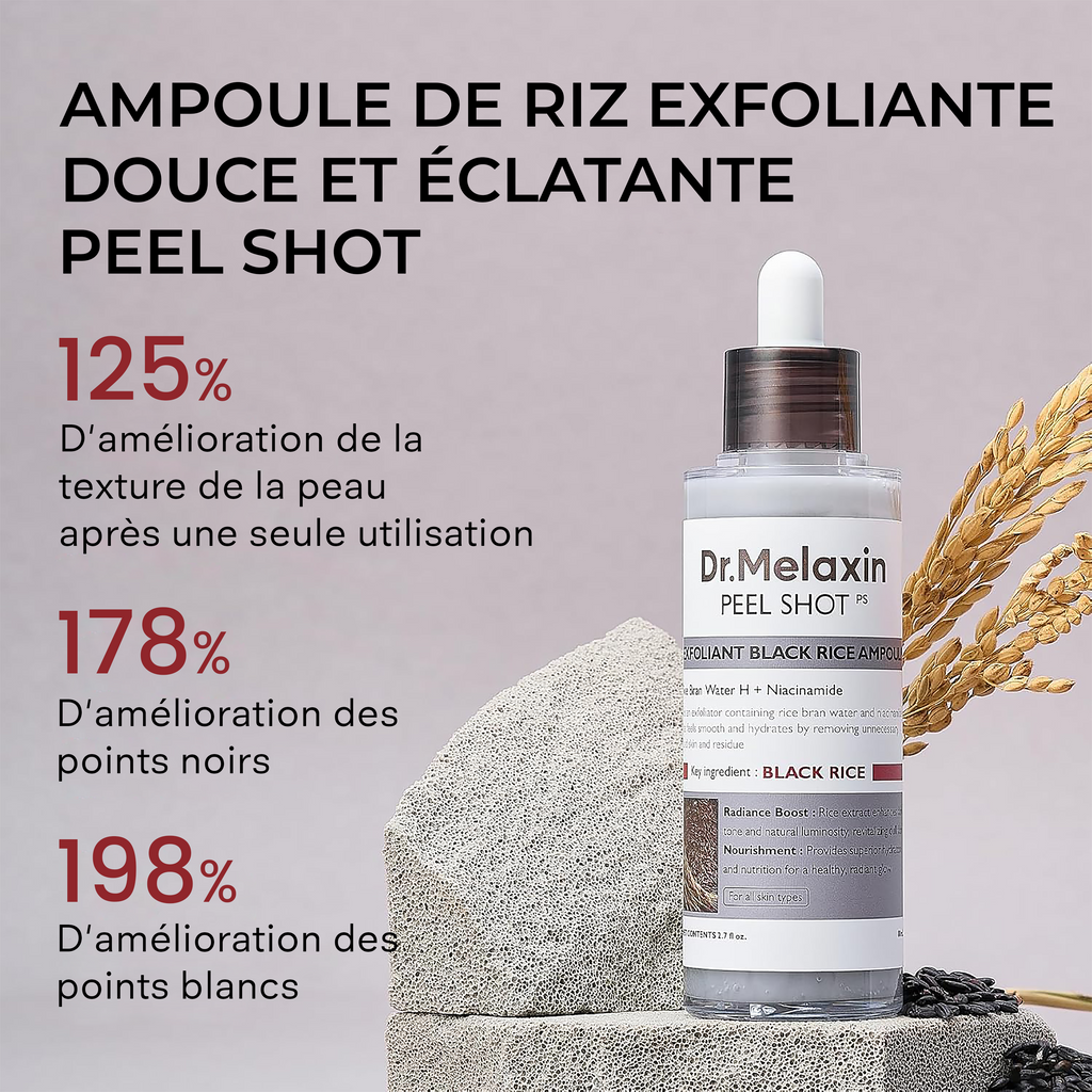 Peel Shot Riz noir