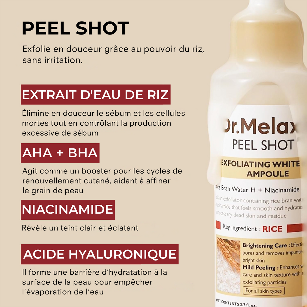 Peel Shot Riz Blanc