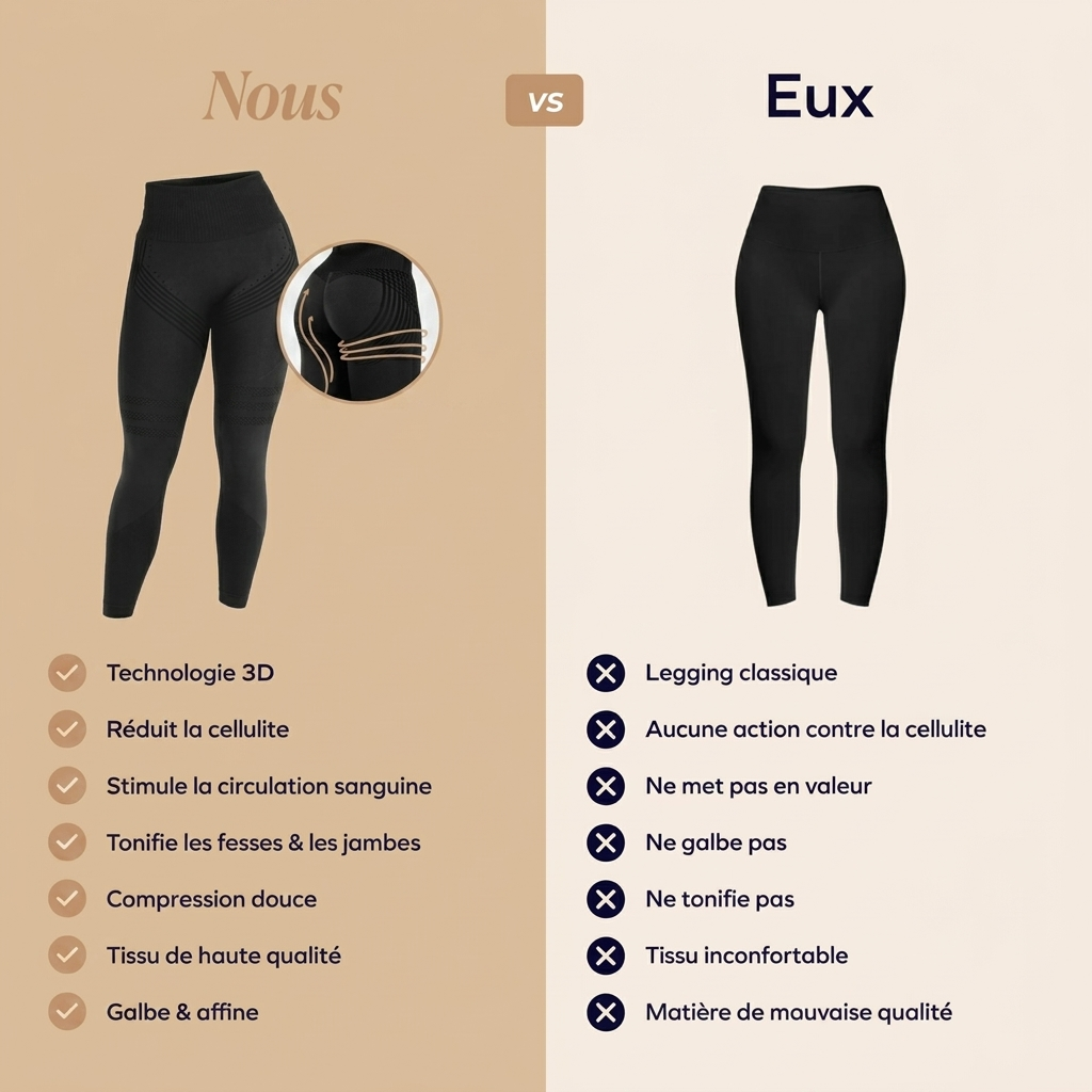 Legging 3D - Anti cellulite